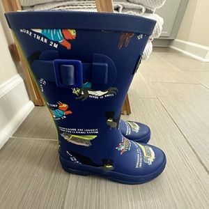 Boys size 2 Rain Boots.  Excellent condition.